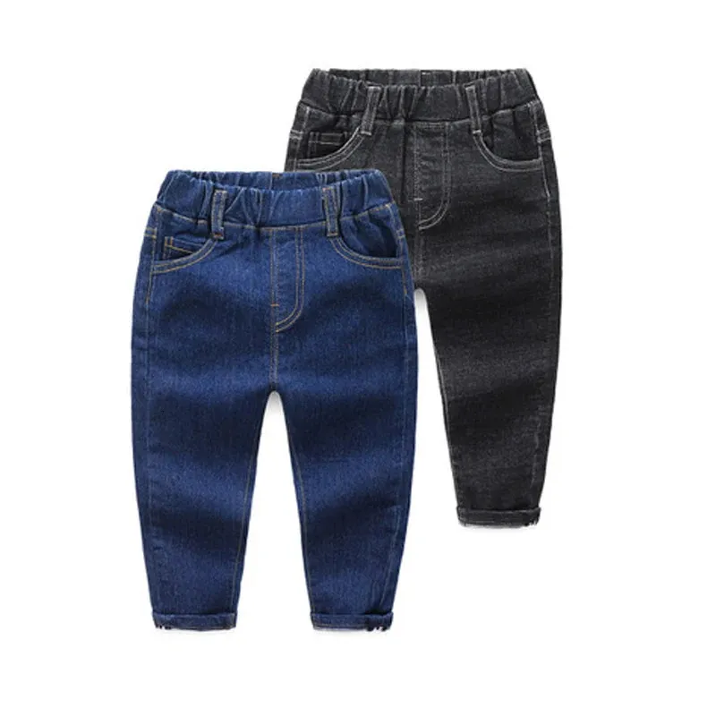 Pantaloni jeans per ragazzi e ragazze Pantaloni casual per bambini in cotone di ottima qualità Pantaloni per neonati Comodi vestiti per bambini 240106