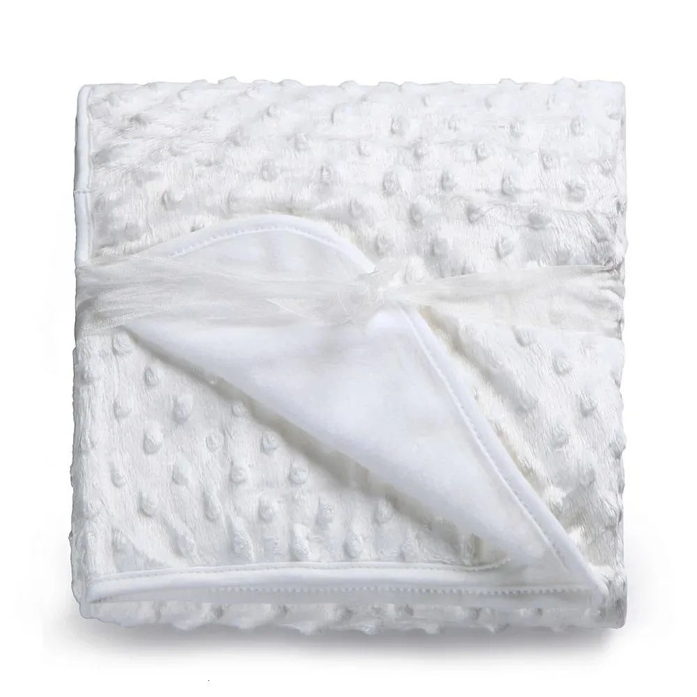 Urodzony Baby Swaddle Wrap Miękka polarna pościel odbierająca koc Manta Bebes Set z zestawem 240106