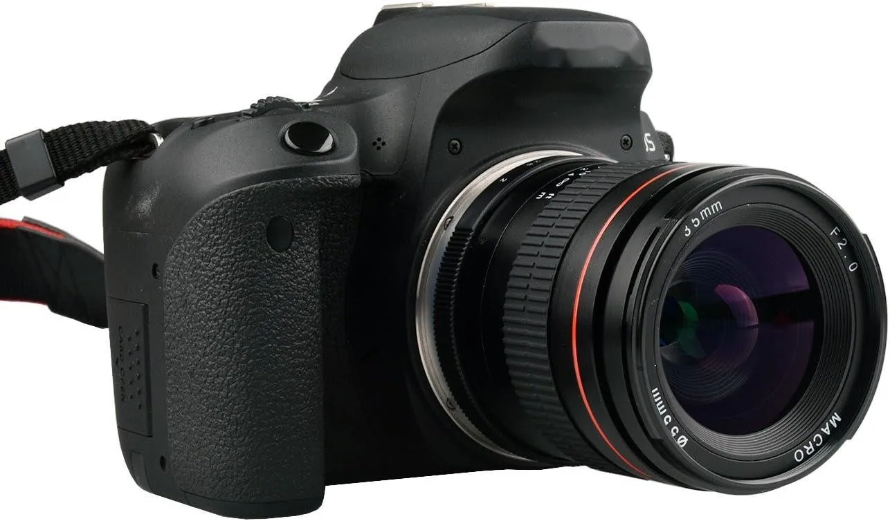 Full Frame 35mm single lens reflex for Canon, Nikon, and Sony