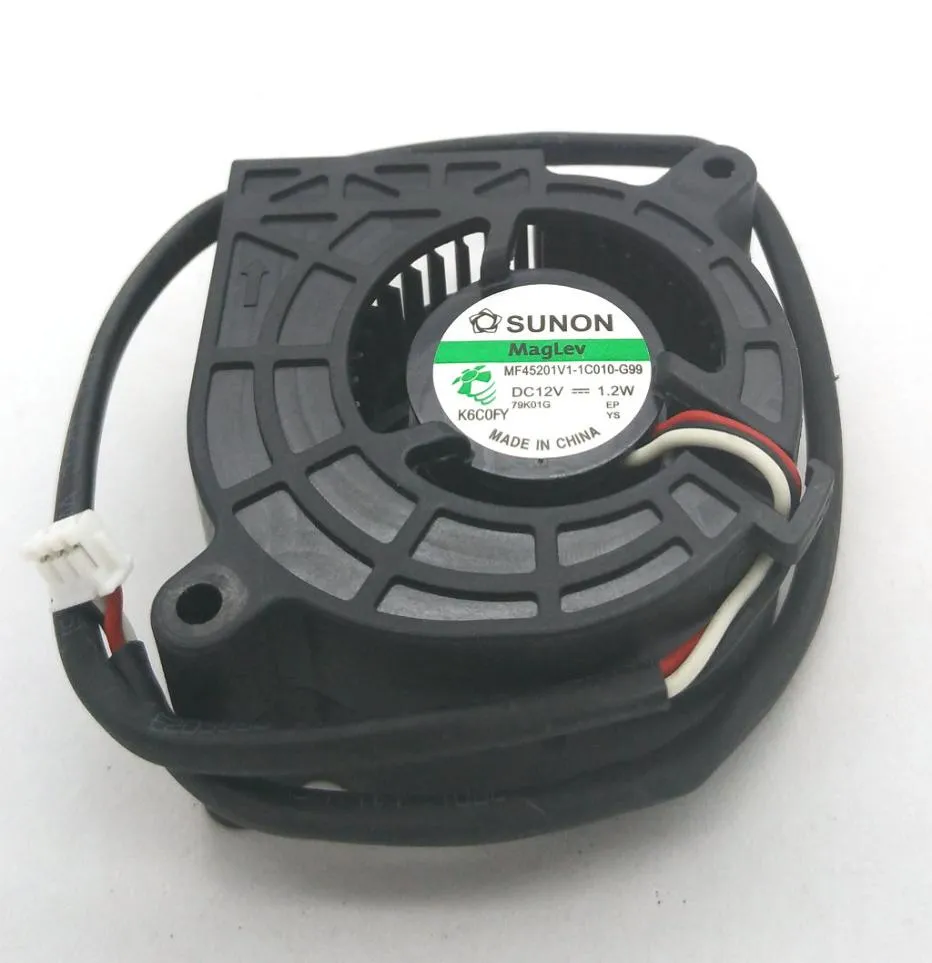 Ny Original Sunon MF45201V11C010G99 DC12V 12W 086W 45x45x20mm 3lines för projektor Blower Cooling Fan5639217