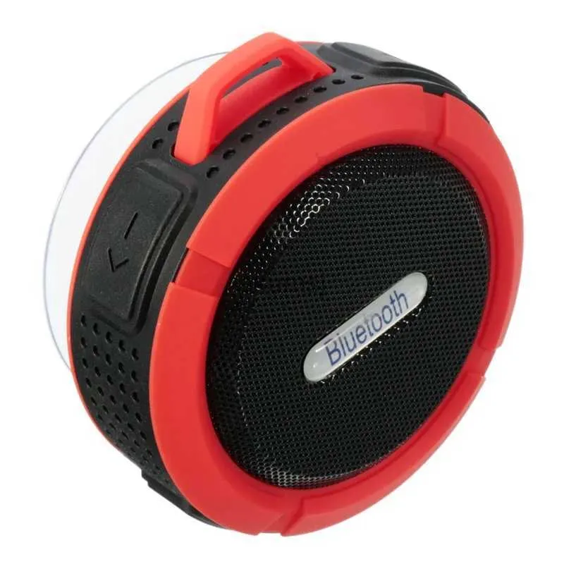 Przenośne głośniki bezprzewodowe Bluetooth 3.0 Wodoodporny głośnik zewnętrzny/prysznic przenośny mini głośniki Bluetooth z kubkiem ssącym/mikrofonem/bez użycia rąk YQ240106