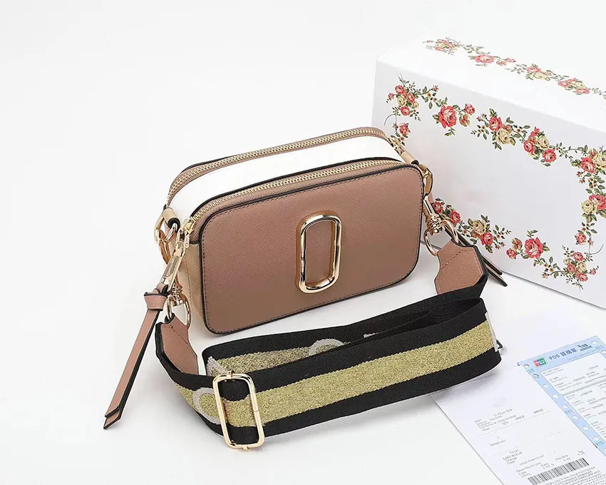 DHgate Designer Snapshot Camera Crossbody Bag with Dual Top Zip and Removable Adjustable Strap Bags Luggage Accessories