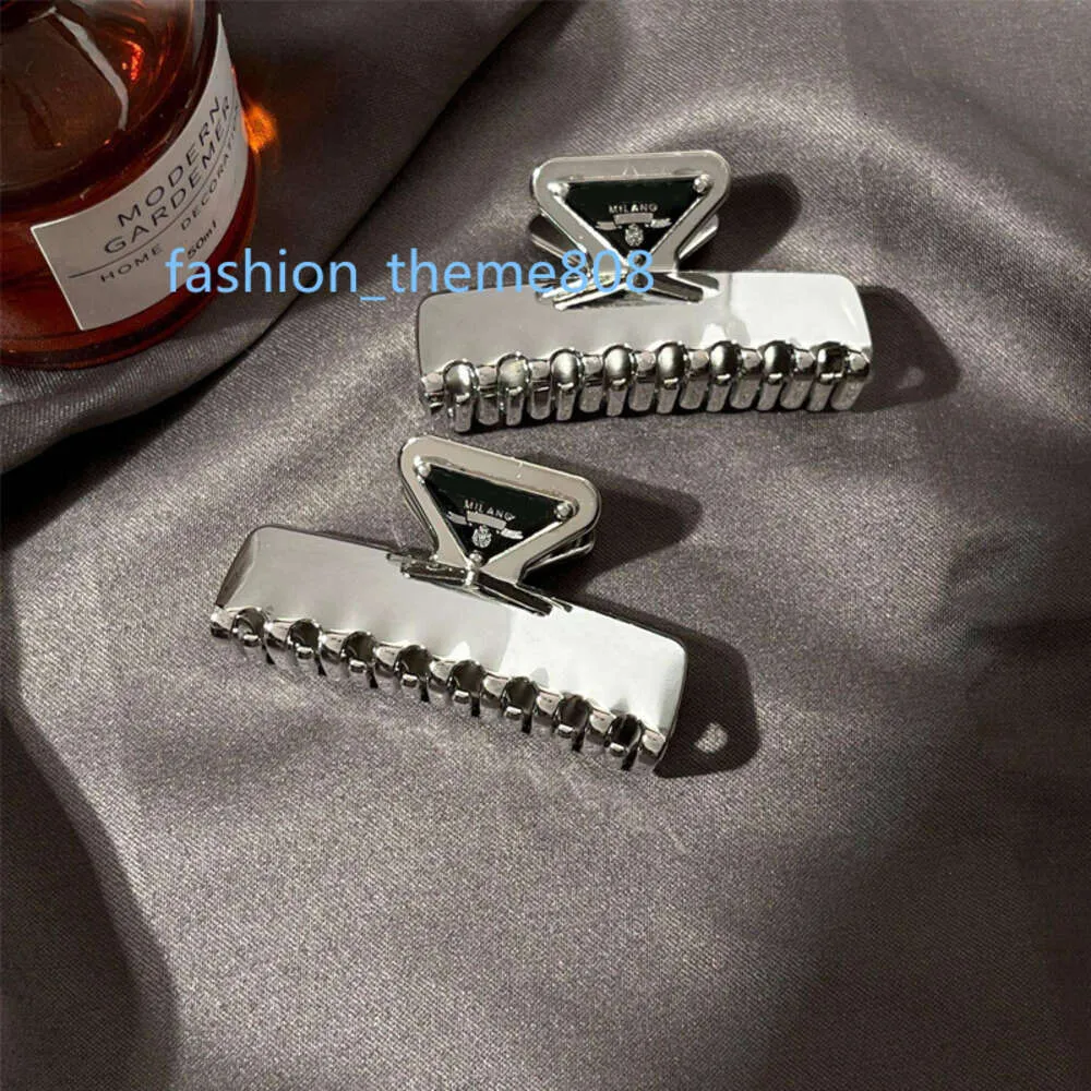 Metal Triangle Letter Hair Claws Special Letter Claw Clips Clamp Fashion Hair Accessories