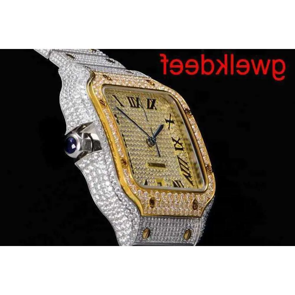 Luxury Mens Automatic Mechanical Watch Classic Style Designer Automatisk rörelse tittar på full rostfritt stål lysande safirvattentät sport armbandsur34