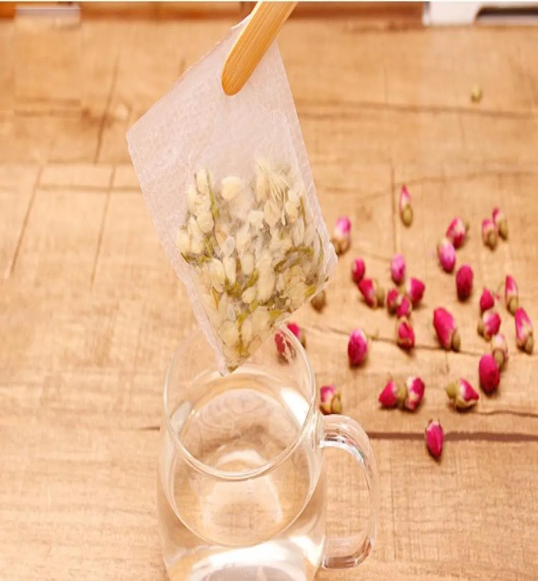 Bez zanieczyszczenia puste biodegradowalne filtry z herbaty z włókna kukurydzianego Filtry ciepła Puste puste torby herbaty 100pclot4302012