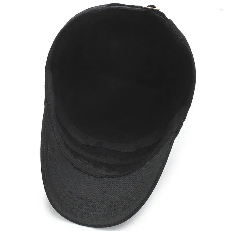 Bérets Top armée hommes casquettes militaires plat mode automne chapeau décontracté ombre femme été chapeaux homme coton os Cadet