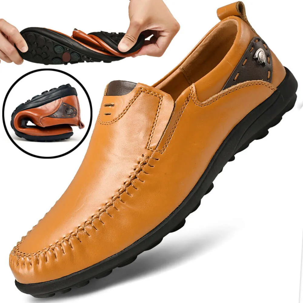 2023 بيع ساخن رخيصة loafer reptable flat للرجال غير الرسمي من الجلد حجم كبير 46 47 حذاء القيادة الرجال mocassin hommes