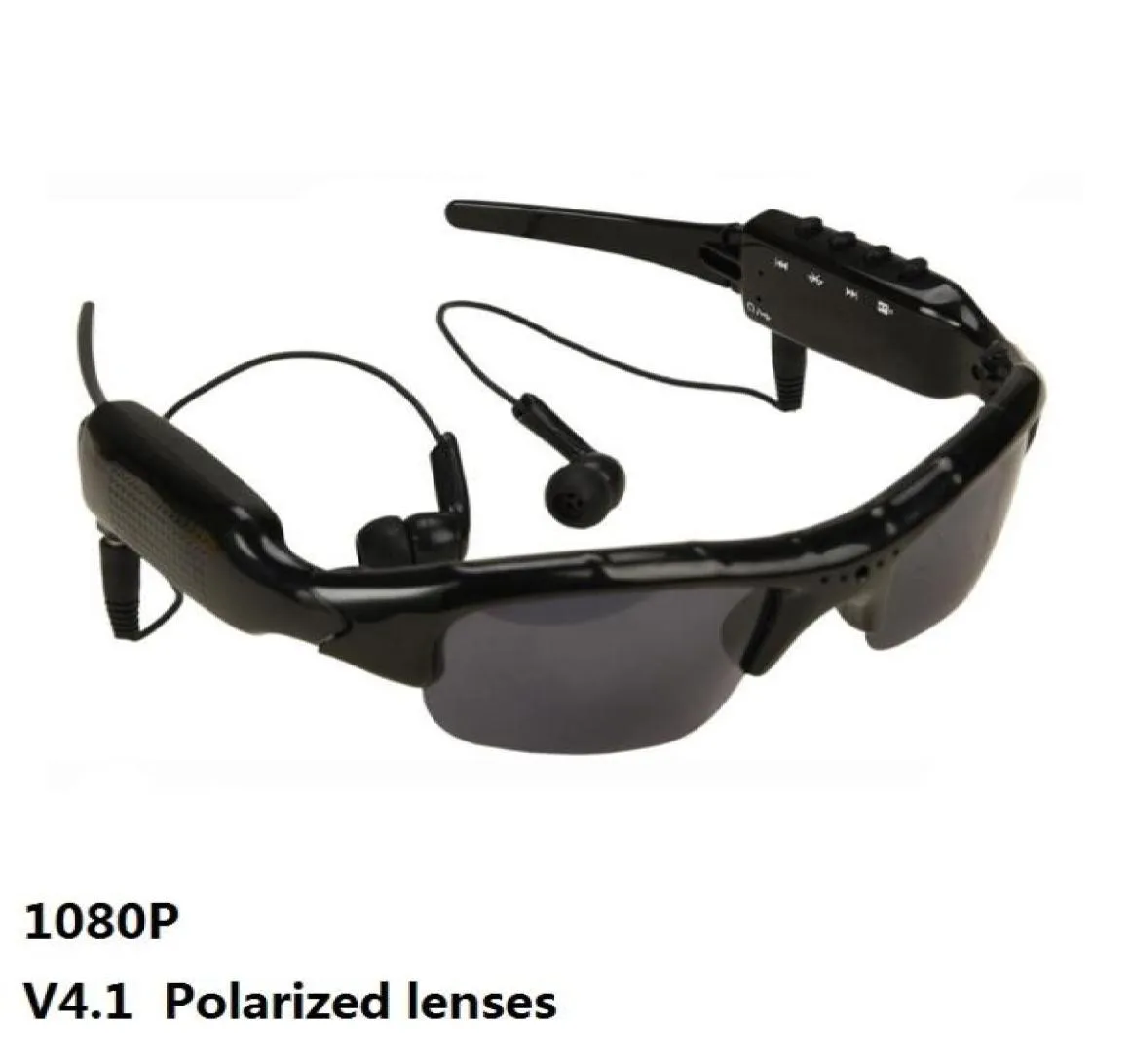 SM07B 1080P Bluetooth Video Camera Polarized lenses Glasses Support DV MP3 Music Phone Calls TF Cards Mobile Eyewear Recorder Sung8697285