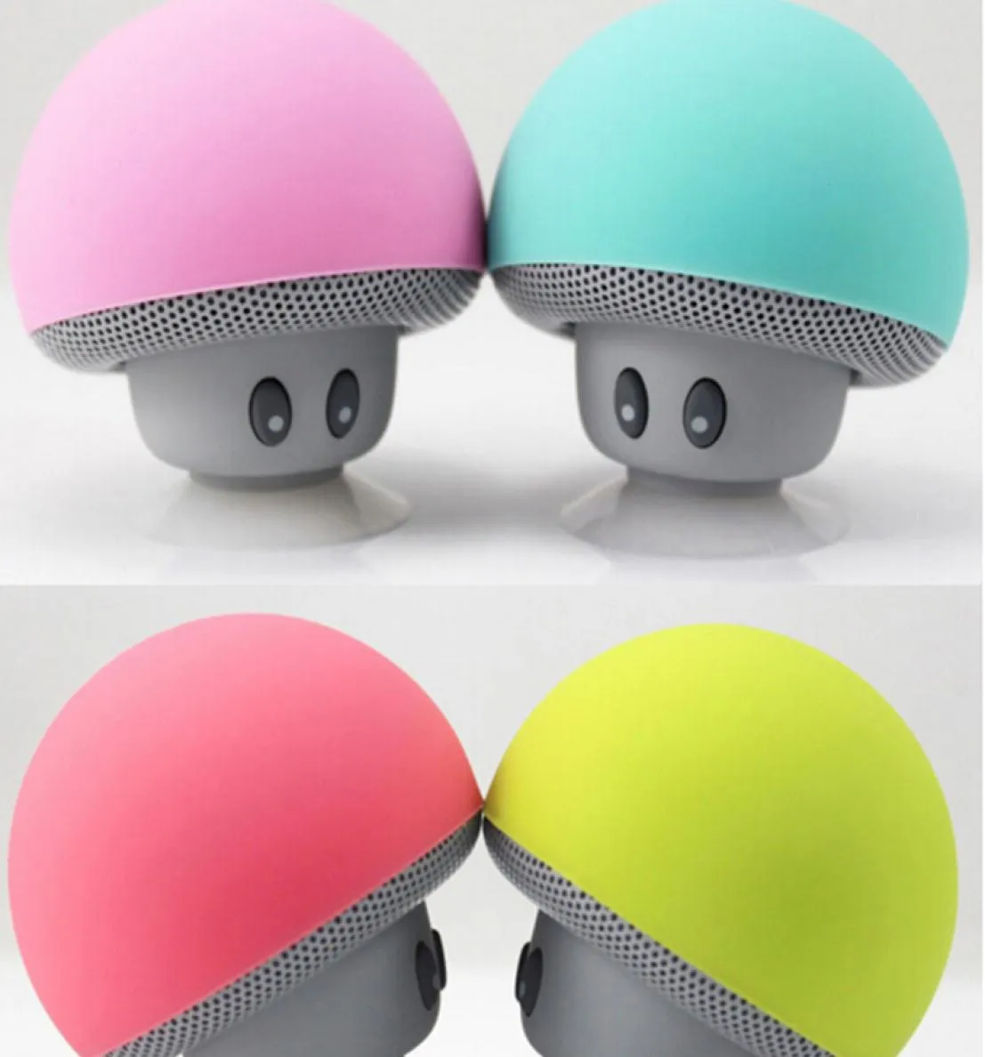 Top Quality Mushroom Bluetooth Speaker Car Speakers with Sucker Mini Portable Wireless Hands Subwoofer 5955037