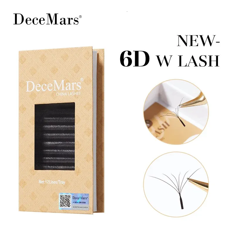 DeceMars type 6D-W Eyelash Extension 240105