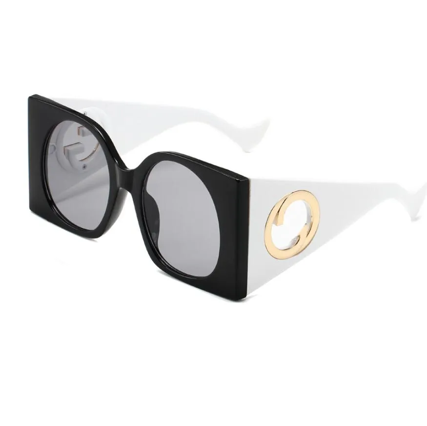 Luxury Solglasögon Designer Letter Womens Mens Goggle Senior Eyewear for Women Eyeglasses Frame Vintage Metal Sun Glasses 9855