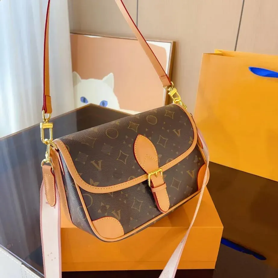 Damen Umhängetasche Modezugbags Luxusleder Handtasche Hochqualifizierte Quadratmaterial Crossbody Damen Designer -Umhängetaschen für Frauen