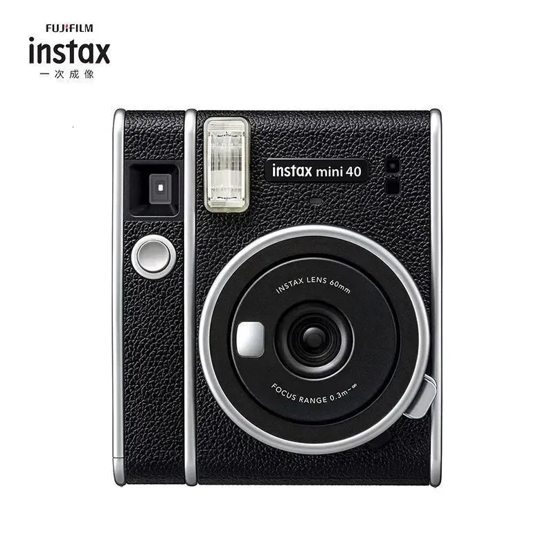 Arrivo Fujifilm Genuino Originale Instax Mini 40 Film Camera Versione di Aggiornamento di Black Cam 240106