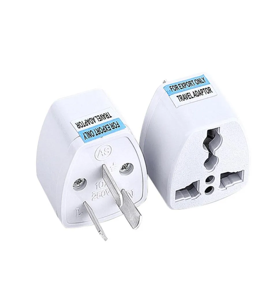 De uk UE Universal to Au AC Power Plug Adapter Travel 3 Pin Converter dla Australii Nowa Zelandia 1000pclot3188588