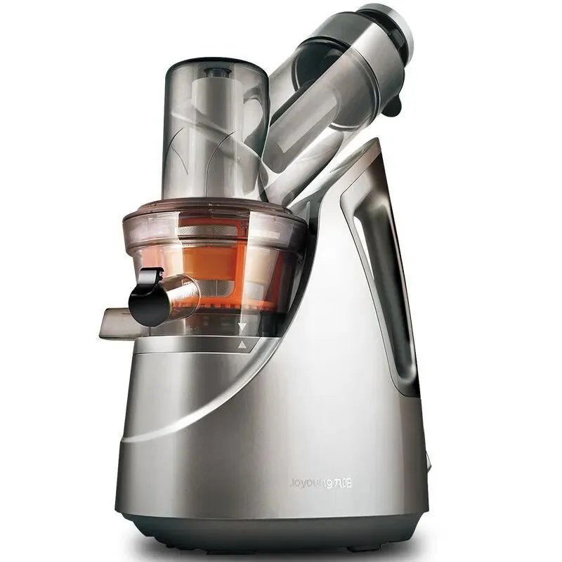 Juicers 220V Joyoung Original Juice Maker Electric Fruit Grönsaker Blandar hushållssaftare Net Porslinskruv 81mm stor mun långsam JUI