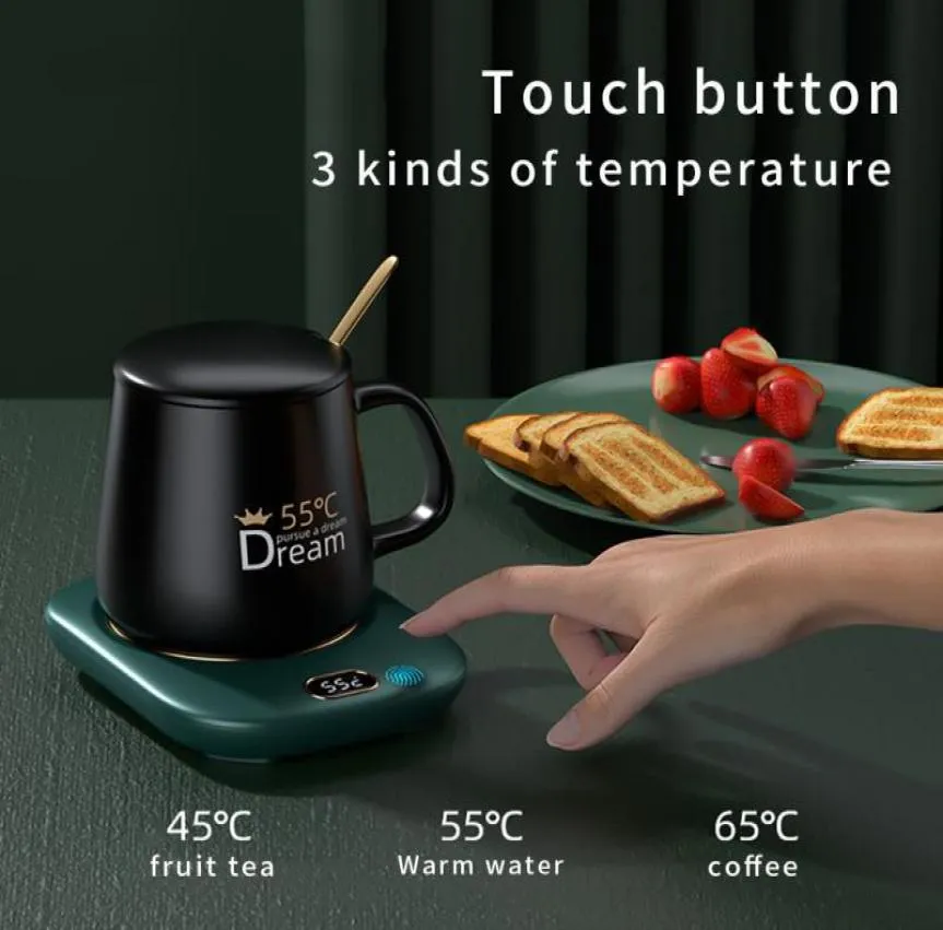 XSelectronics USB Mug Heater Coffee Mug Cup Warmer Milk Tea Water Heating Pad Warm Mat Constant Temperature Coaster7812442