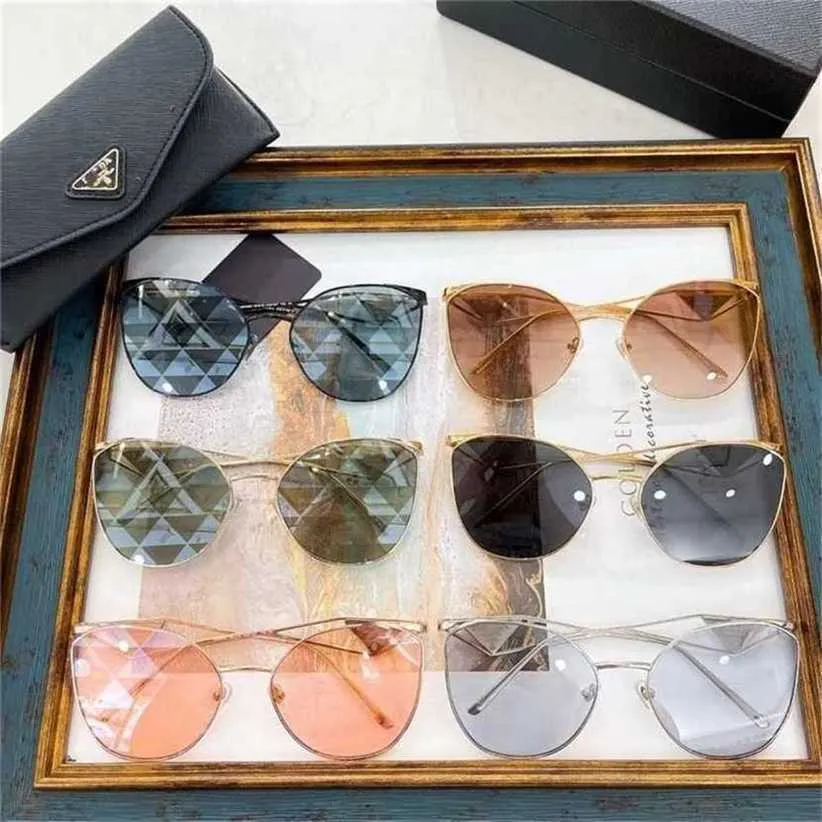 22 % Rabatt auf Sonnenbrillen, neue, hochwertige Sonnenbrillen der P-Familie, neue Online-Berühmtheit, gleicher Stil, Persönlichkeit, japanische und koreanische Ins-Wind-Damenmode-Sonnenbrillen SPR50Z