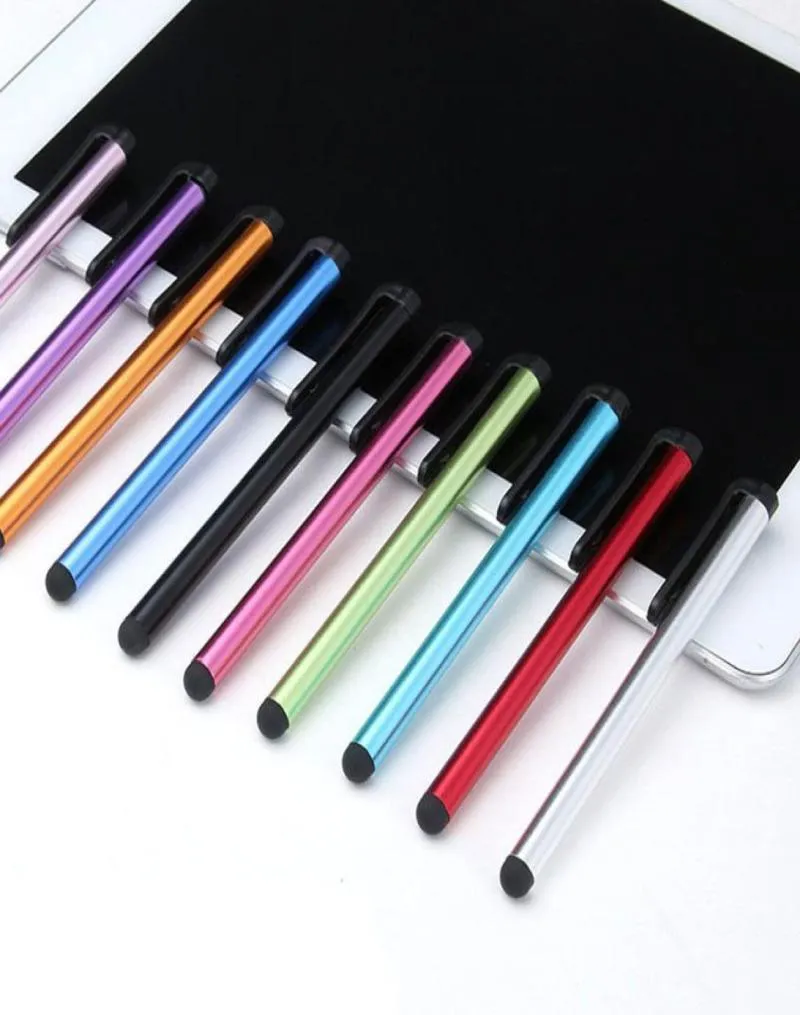 Universele Capacitieve Stylus Pen Voor Smartphone Touch Pen Voor Mobiele Telefoon Voor Tablet Verschillende Kleuren 2000pcs3129570