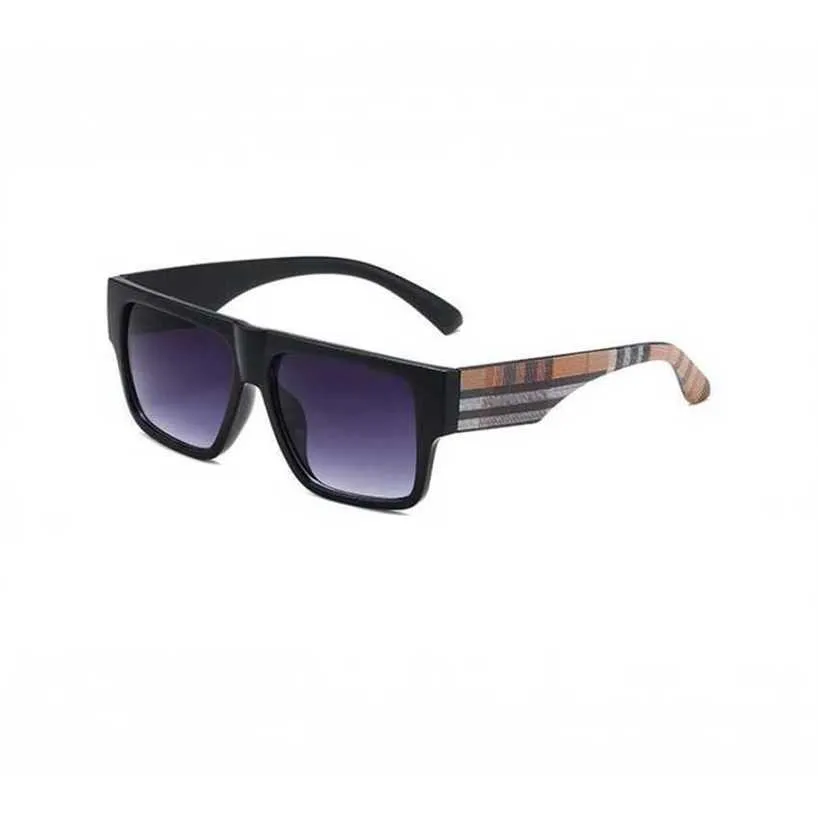 58% vente en gros de nouveaux 4168 pour hommes et femmes lunettes de soleil ombrage grand cadre fleur rayure lunettes de soleil