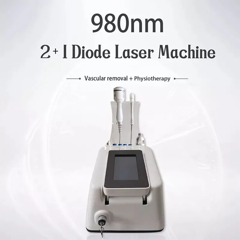 Nível médico aprovado pela ce, laser de diodo 980nm, remoção de veias aranha, 980 nm, remoção vascular, instrumento de tratamento de fungos nas unhas