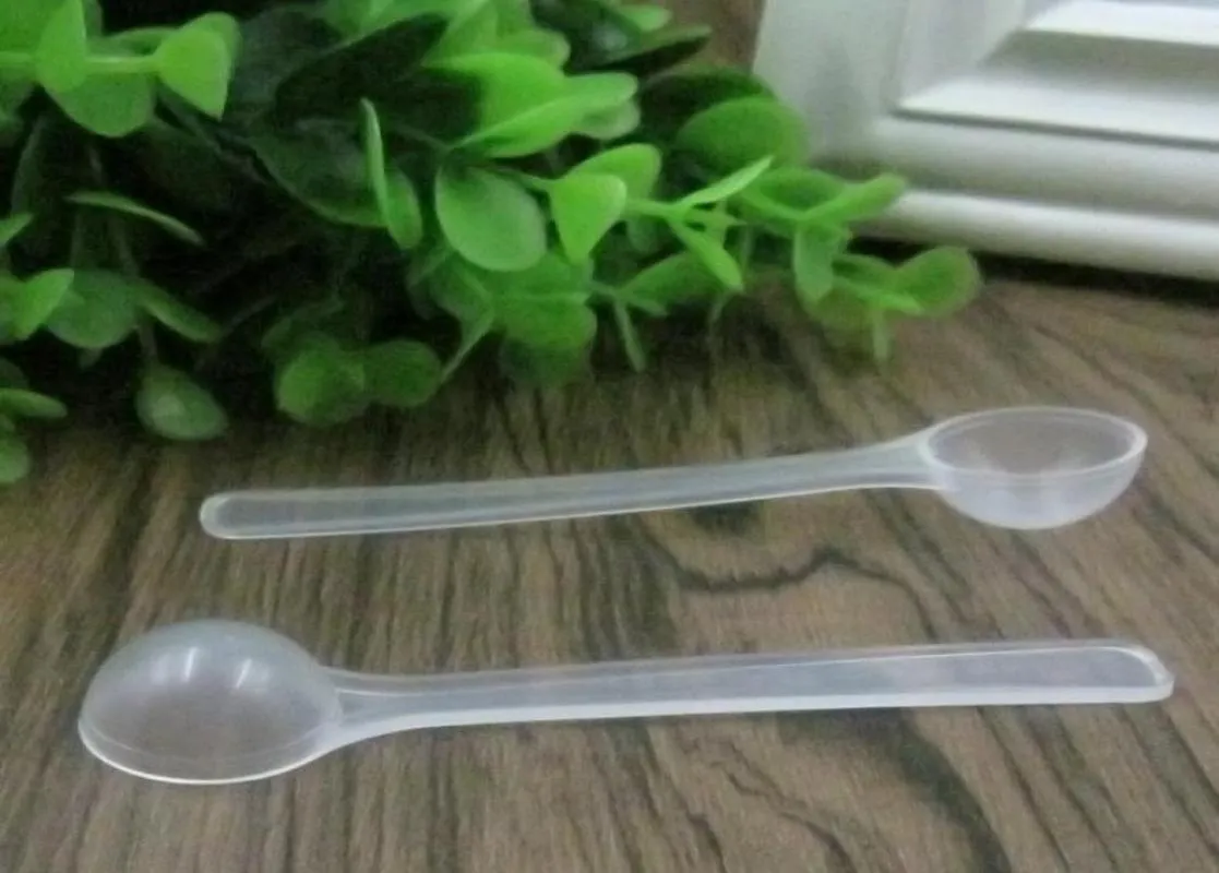 Measuring Tools 1g Professional Plastic 1 Gram ScoopsSpoons For FoodMilkWashing Powder White Clear Measuring Spoons SN11771144232