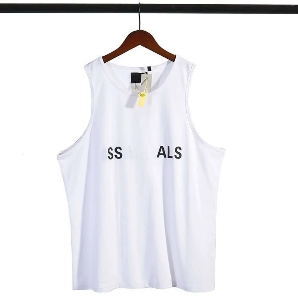 Essentials mens vest designer T shirt men women fashion letter print graphic tee casual loose sleeveless undershirt high street pullover cotton t shirts