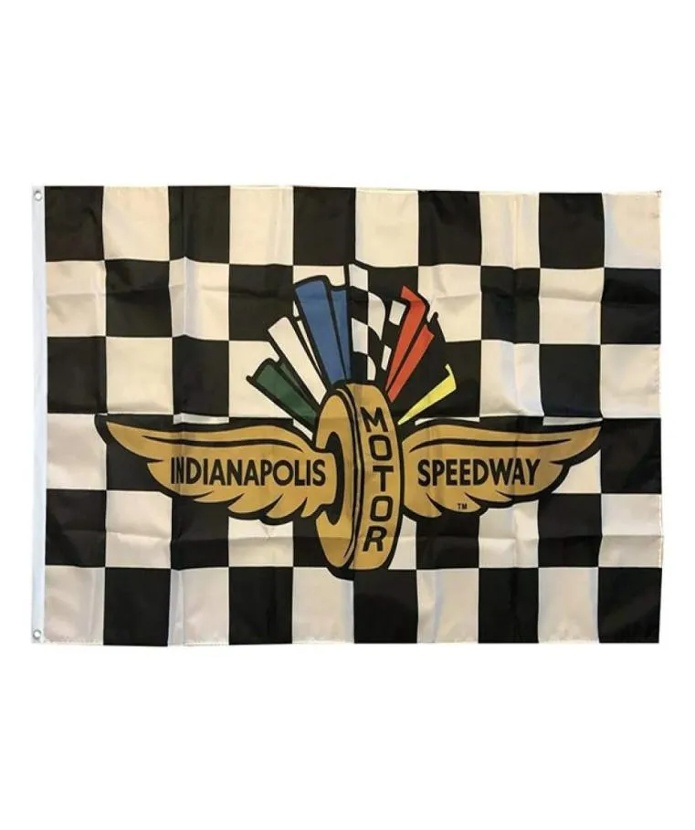 Inpolis Motor Speedway Flag 3x5ft Polyester Outdoor or Indoor Club Digital printing Banner and Flags Wholesale4404587