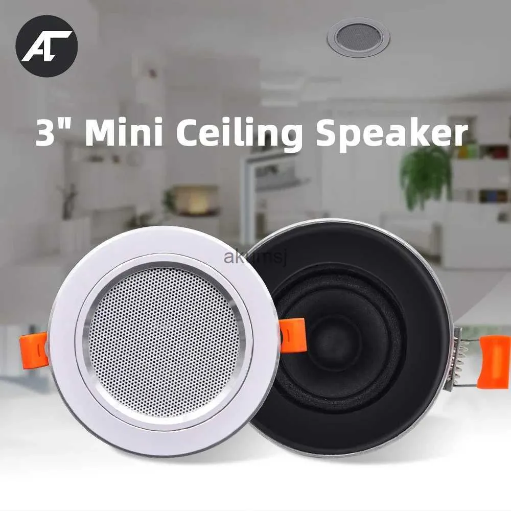 Portable Speakers Mini Ceiling Speaker Stereo 3 Inch 10W Loudspeaker