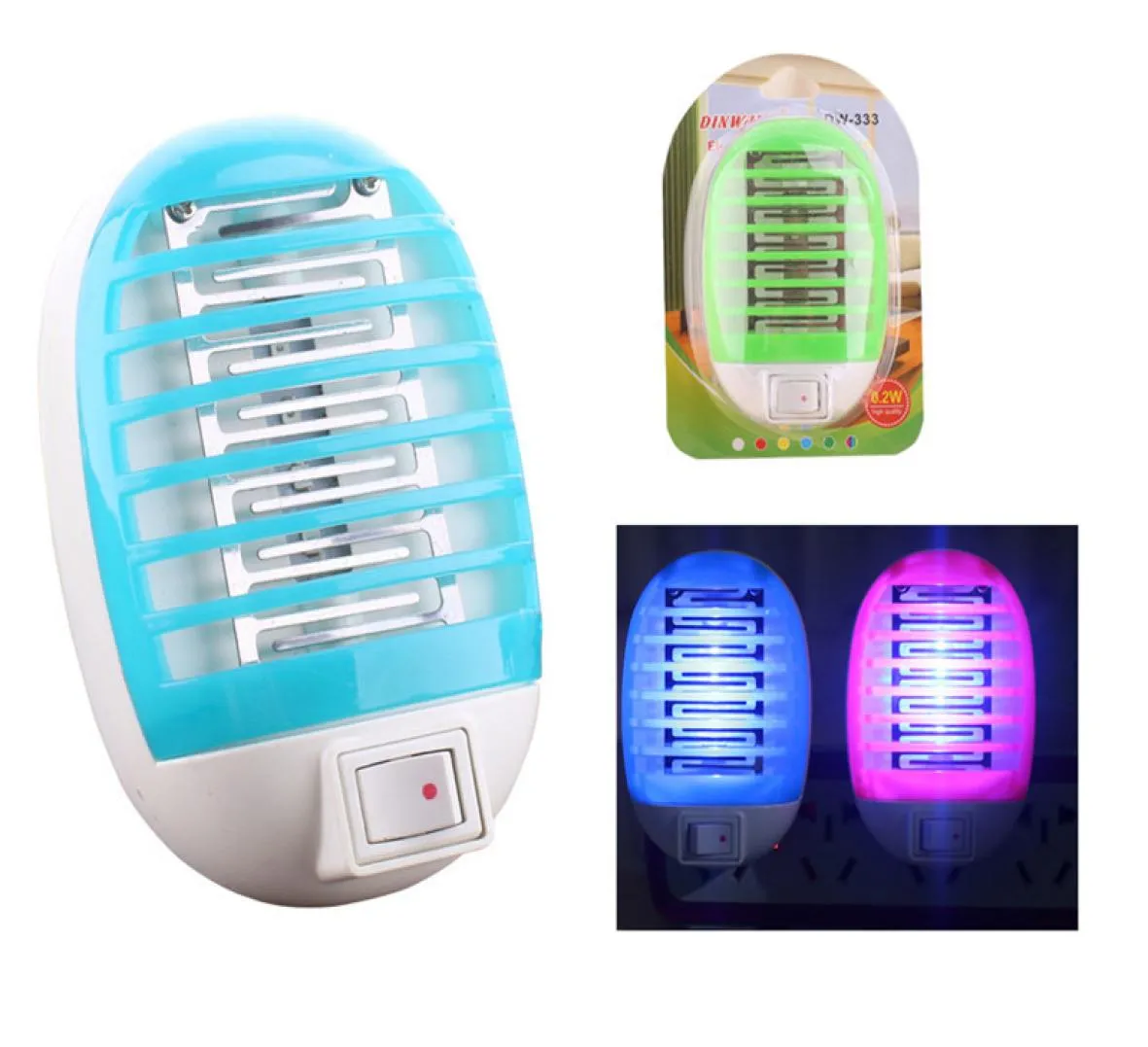 LED Muggen Killer Lamp Licht Milieuvriendelijk Pocatalyst Mosquito Killer Huishoudelijke AntiMosquito Elektrische Insect Killer DHL9987155