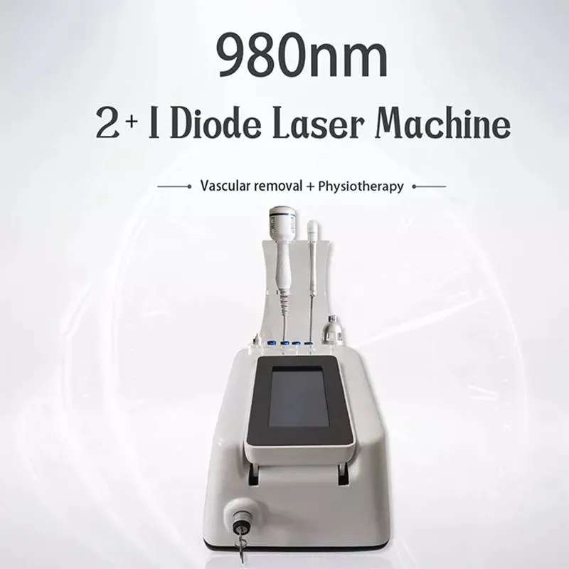 980-nm-Faserlaser-Gefäßlaserentfernung / Entfernung von Verikosevenen / 980-nm-Maschine zur Spinnenvienentfernung 980-Dioden-Laser-Nagelpilzbehandlung Schmerzlinderung