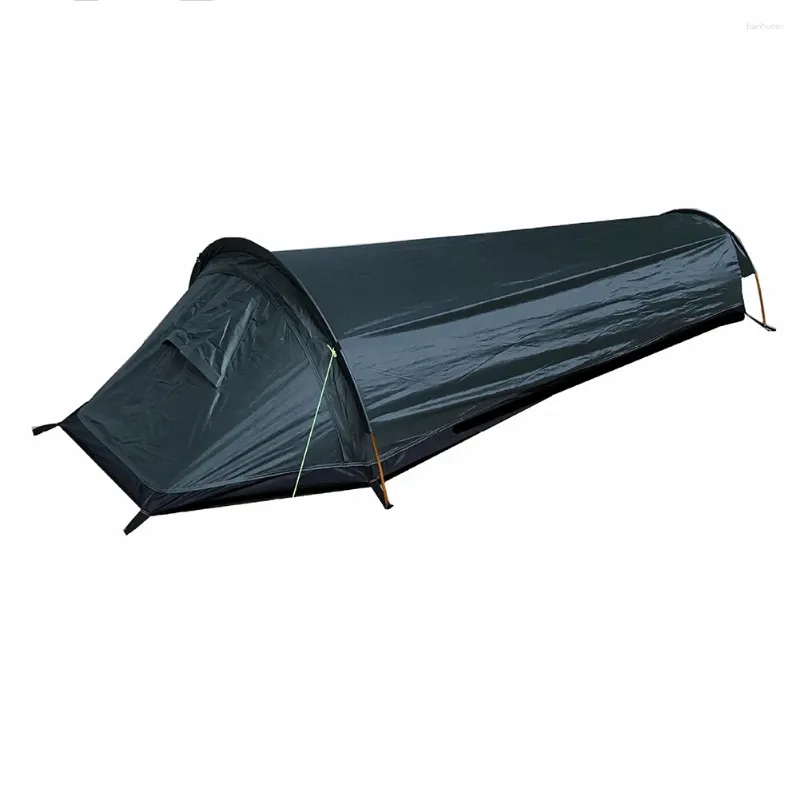 Tält och skyddsrum utomhus vandring bivvy säck ensamstående reser ultralätt sovsäck fiske termiska vuxna ryggsäck camping tält