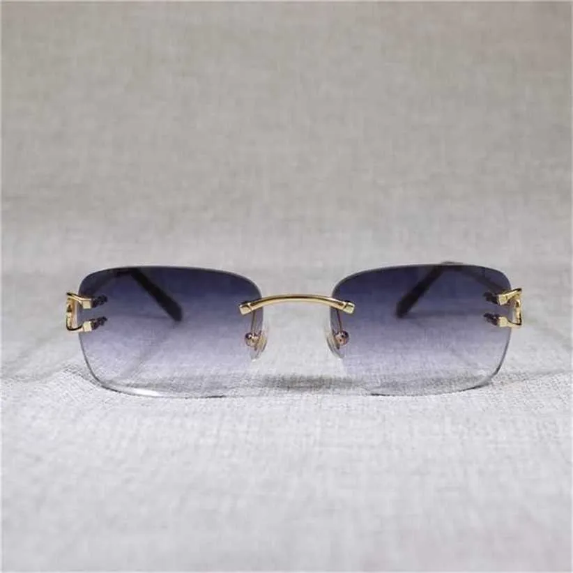 Óculos vintage sem aro com 22% de desconto, óculos transparentes para homens e mulheres, armação de metal ao ar livre, gafaskajia, novo