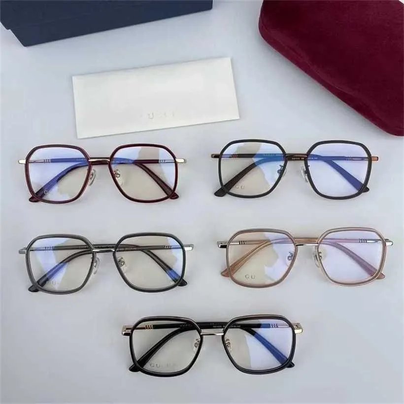 20% de réduction Lunettes de soleil Nouvelle famille de haute qualité Ni Ni's Frame multi-faces anti-lumière bleue lunettes ins même lunettes fille tendance GG1003