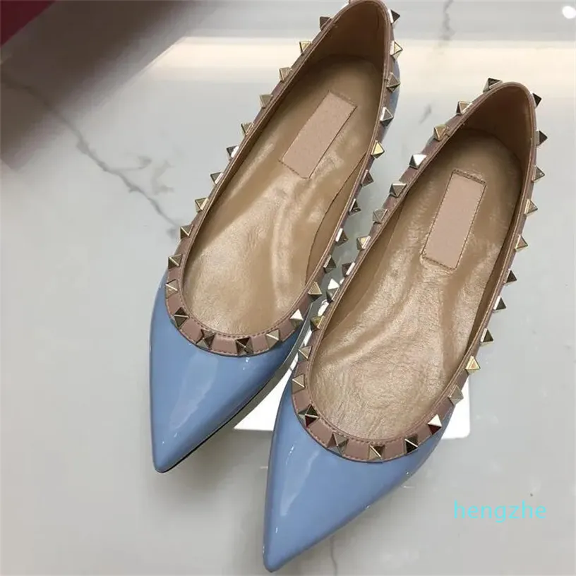Design Stylish Woman Leather Shoes With Flat Shoe Party And Daily Flat Shoes Women Ladies Dress Shoes Women