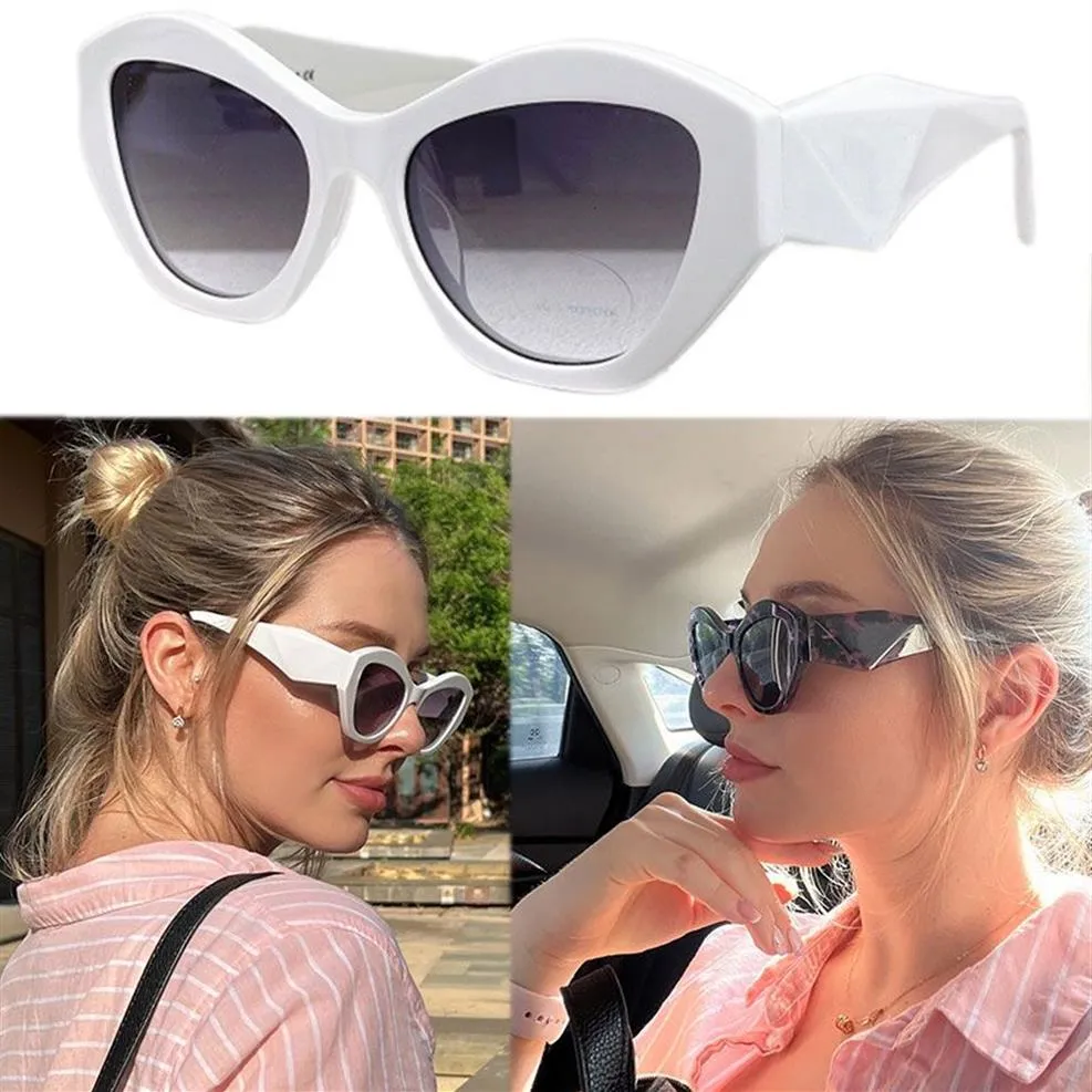 Lunettes de soleil œil de chat SPR 07YF nouvelle couleur mode femme classique monture épaisse dames lunettes de soleil été loisirs Shopping plage vacances 2723