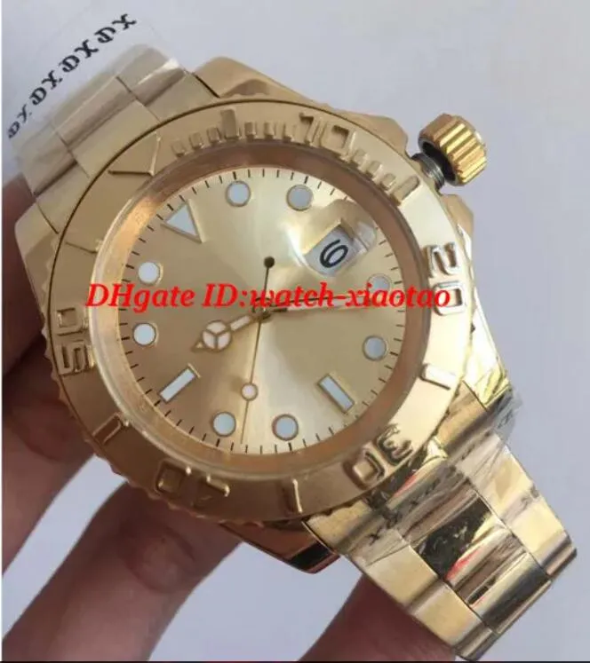 Luxe horloges 4 stijl 16628 18K geel goud 40 mm mechanisch automatisch modemerk herenhorloge polshorloge