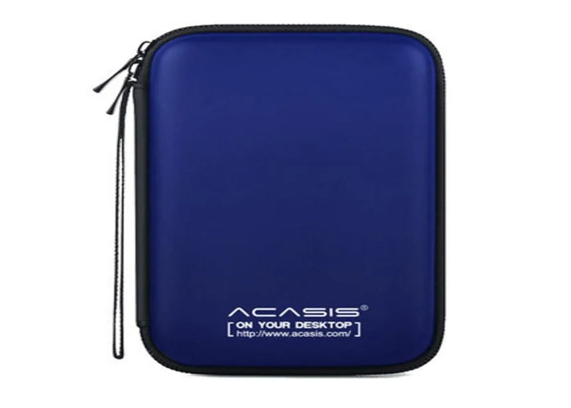 Acasis-Bolsa de protección para disco duro externo portátil, 25 pulgadas, EVA, impermeable, doble capa de amortiguación, Protector HDD, Case8599921