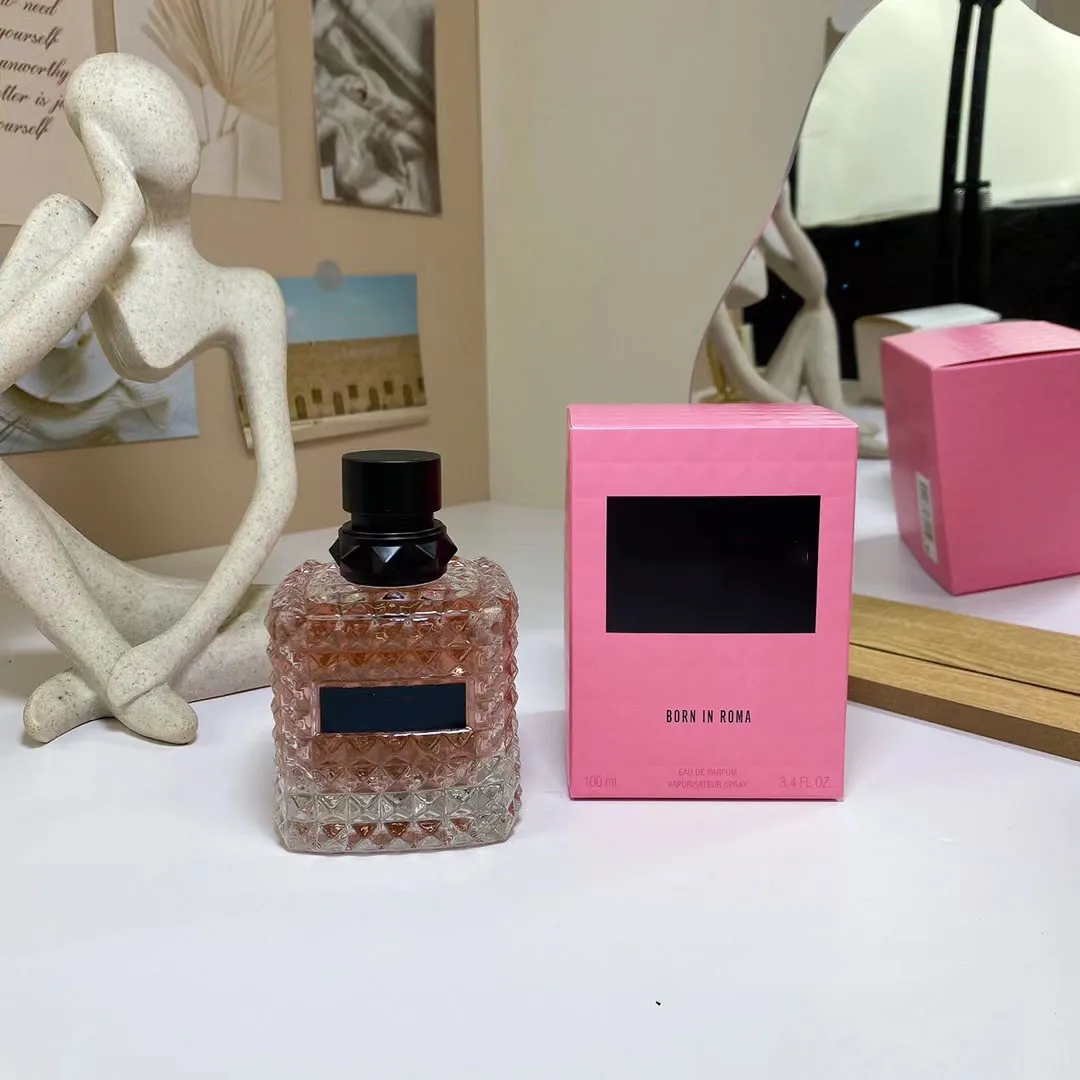 Designer perfume high quality Born In Roma Yellow Dream Dona Coral Fantasy Intense Cologne 100ml good smell long time leaving lady body mist fast ship