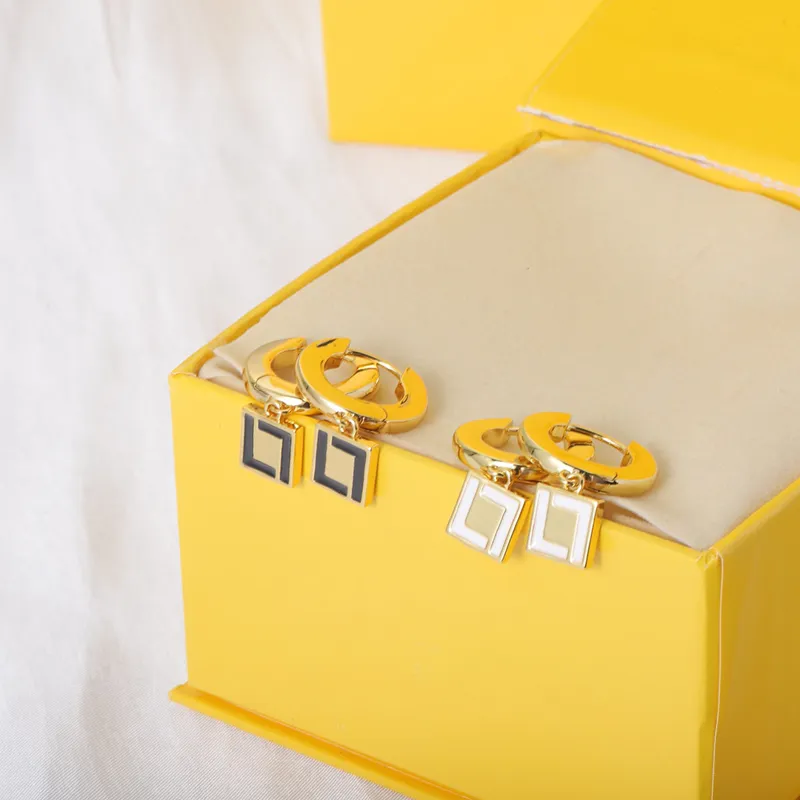 Kolczyki obręcze 18k złote kolczyki obręczowe kolczyki srebrne wszechstronne literę kolczyki zestaw biżuterii