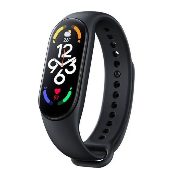 Inteligentne zegarki dla MI Band 7 inteligentna bransoletka 162Quot AMOLED Bluetooth 52 z 120 trybami treningowymi Profesjonalna analiza treningu Smar9489399