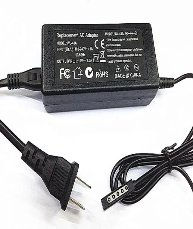 Adattatore per caricabatterie da parete da 45 W per tablet Microsoft Surface 106 Windows 8 Pro8984821