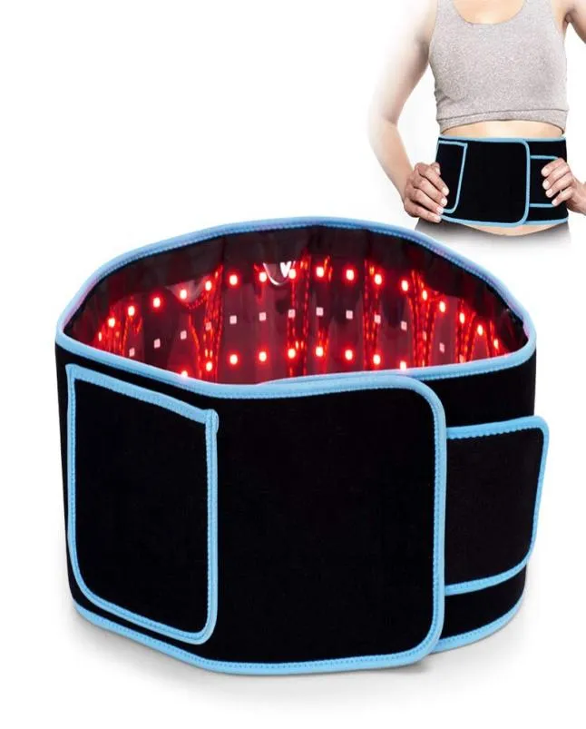 Ceinture de thérapie physique infrarouge à lumière rouge LLLT lipolyse corps façonnage sculpture taille soulagement de la douleur 660nm 850nm Lipo Led ceinture minceur5561738