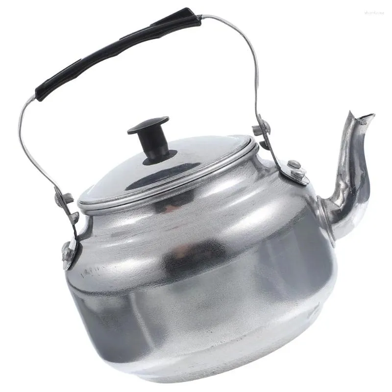 Ensembles de vaisselle Bouilloire chauffante à eau domestique Théière en alliage d'aluminium robuste Cuisinière Thé bouillant avec filtre