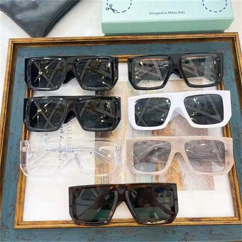 12% OFF Óculos de sol Novo estilo familiar de alta qualidade e placa generosa moda feminina óculos de sol completos masculino OMRI013