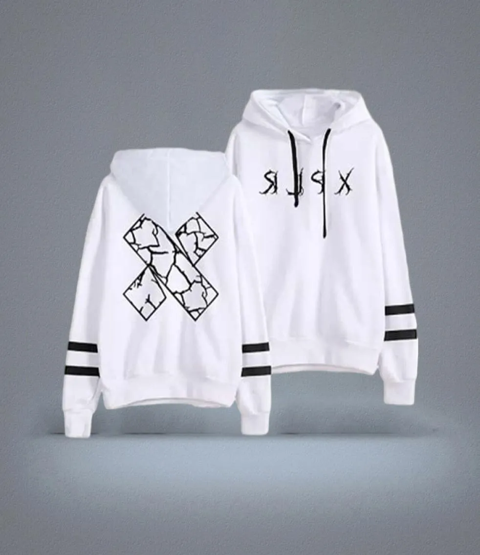 XPLR Hell Week Sam och Colby New 2D -logotyp Pullover Hoodies Merch Menwomen Hooded Sweatshirt Hockey Uniform8476653