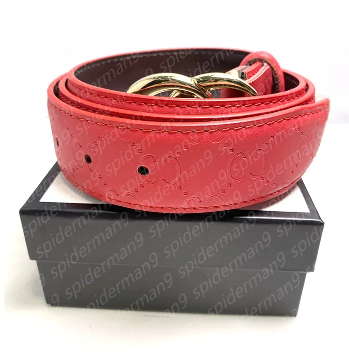 رجال Desinger Belt Leather Fashion Associory Luxury Letter Leatband Big Gold Buckle High