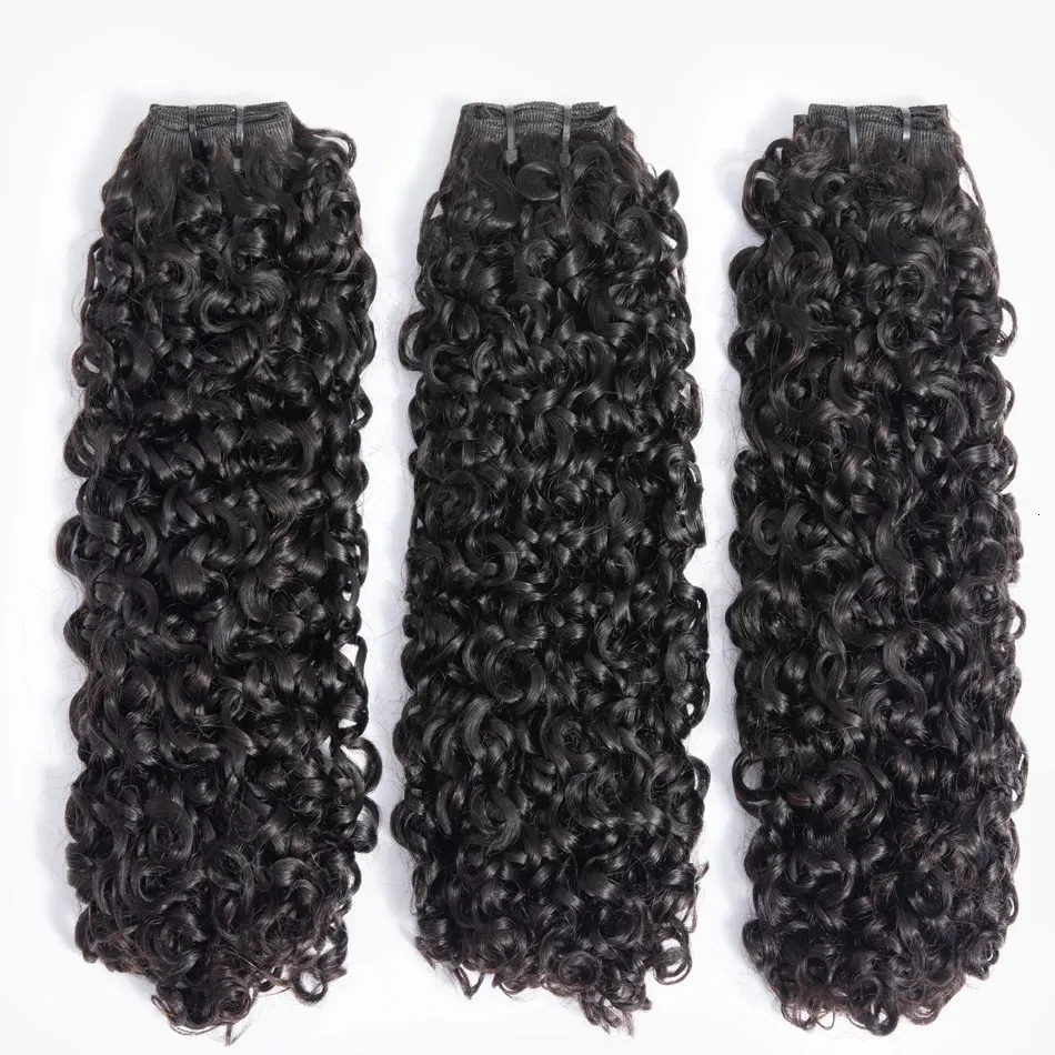 10A Small Spirals Curly Bundles Brazilian Unprocessed Kinky Curly Human Hair Pixie Curls Weave Only Virgin Hair 3B 3C 240105