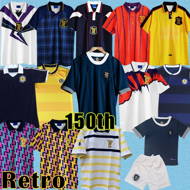 Scotland retro soccer kits