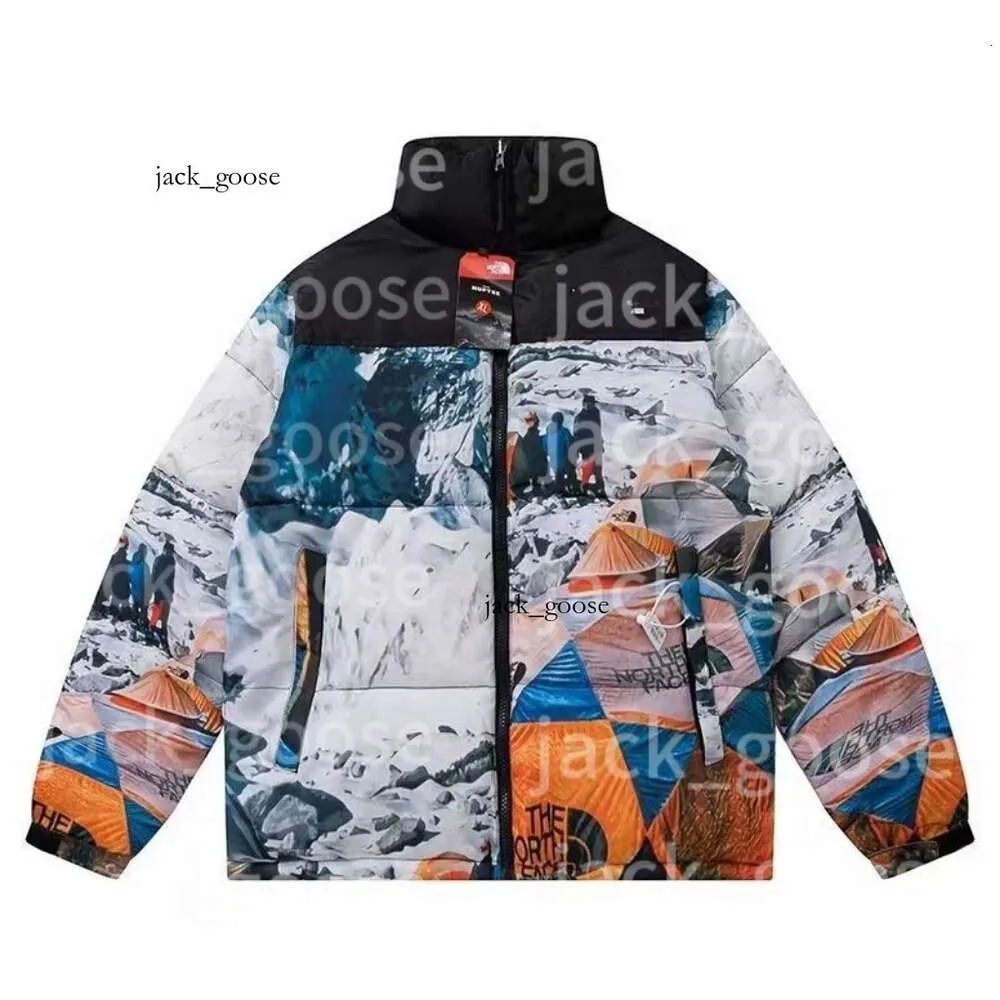 Ner parka huva puffer jacka mens jacka designer jacka jogger vindbrytare ytterkläder kausal norr mött tjock varm norrface 706