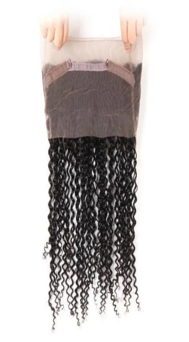 Capelli vergini umani brasiliani da 20 pollici 360 capelli pieni di pizzo prodotto naturale blackjet colore nero 130 estensioni del pizzo denisty5004199